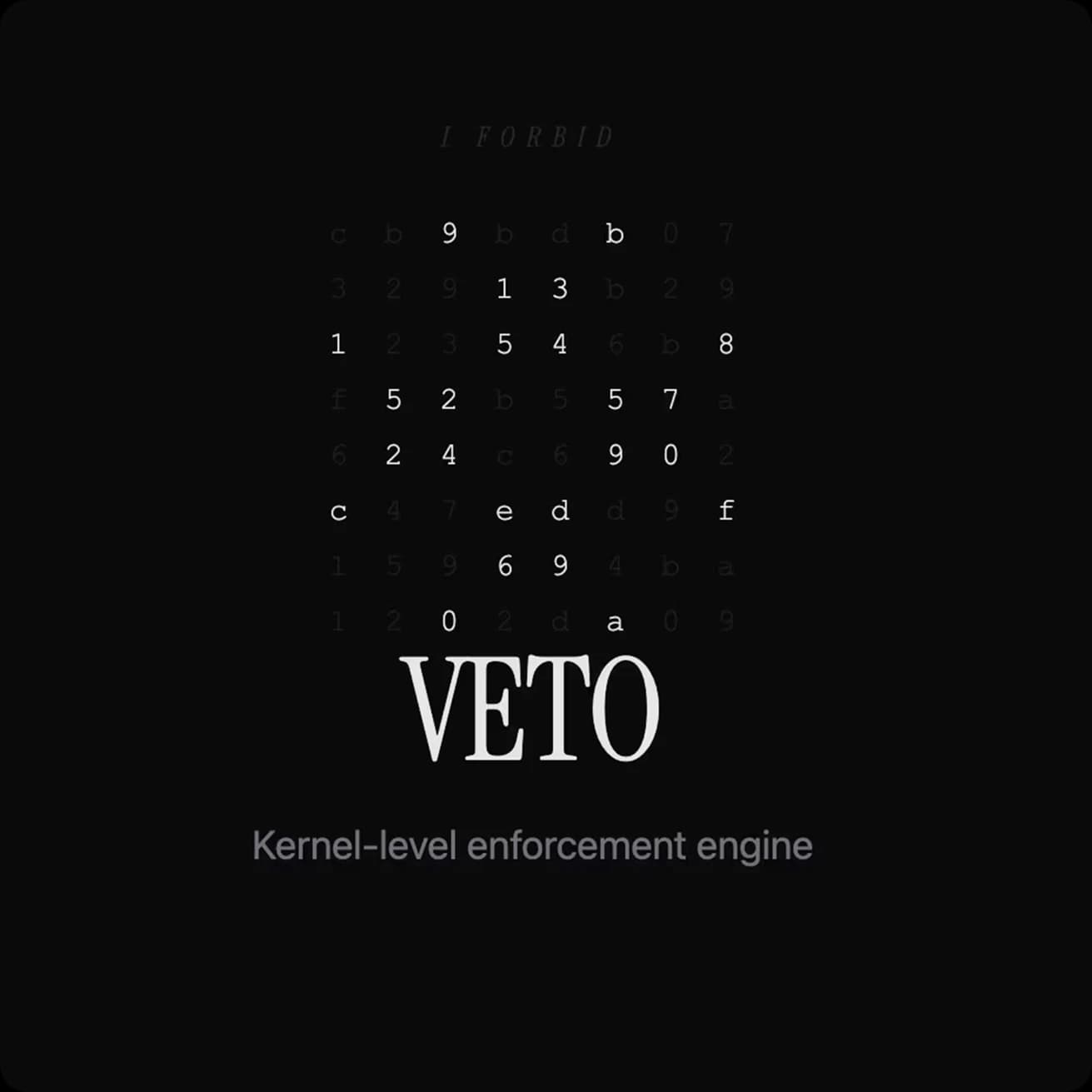 Veto kernel-level enforcement engine