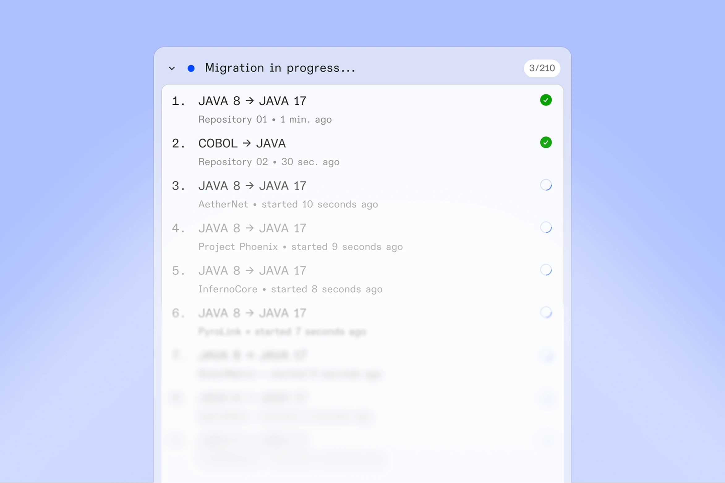 Code migration